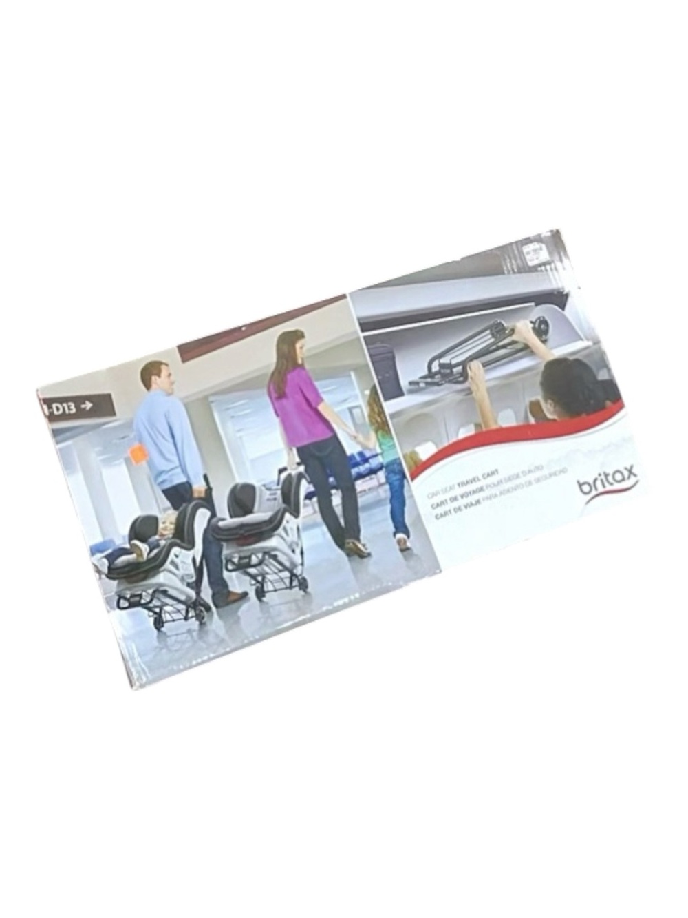 Britax Car Seat Travel Cart in Black - Comes with only 1